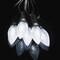 C7 Led Replacement Christmas Light Bulbs, 25-Pack C7 Shatterproof Led Bulbs with E12 Candelabra Base for Christmas String Lights, Waterproof & Dimmable Christmas Village Bulbs - Cool White